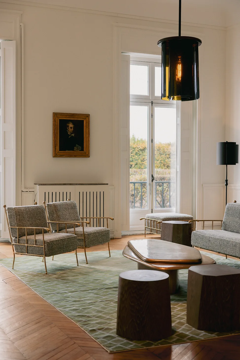 In a Rue de Rivoli Apartment Overlooking the Tuileries, Designer Charles Zana Unveils His Latest Furniture and Object Collection